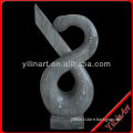 Black Marble Stone Carving Abstract Sculpture